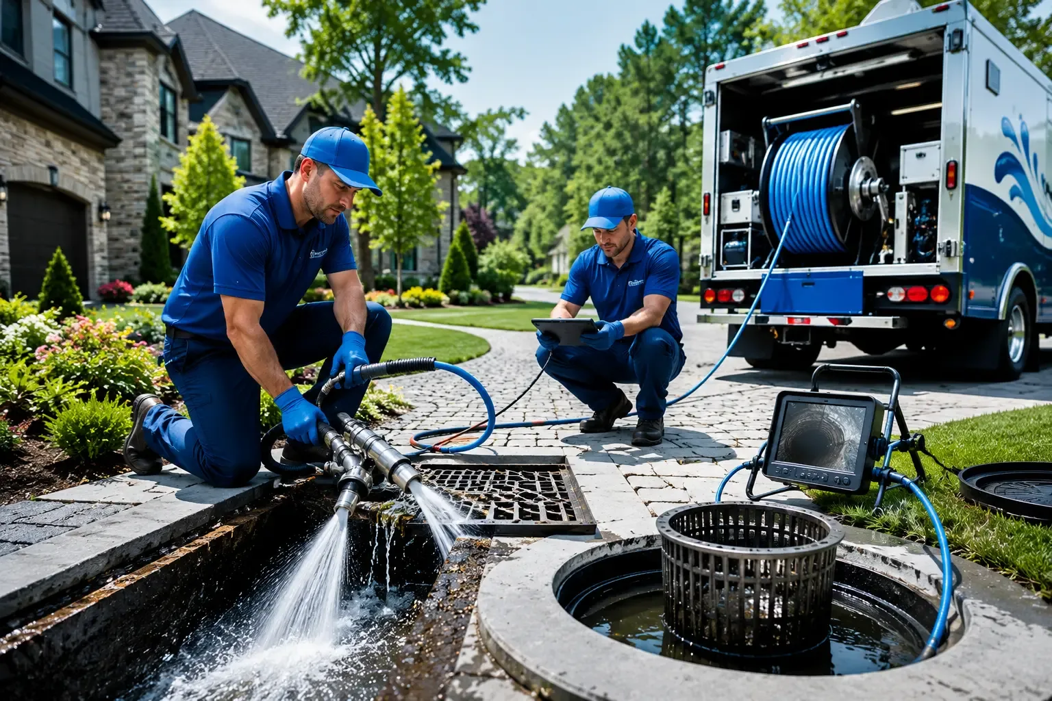 Local outdoor drain cleaning professionals in Centerport, PA