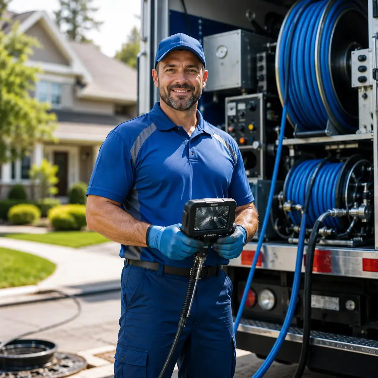 Local outdoor drain cleaning specialists in Centerport, PA